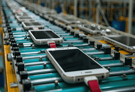 India Emerges as iPhone Manufacturing Powerhouse Amid Tata-Foxconn Race