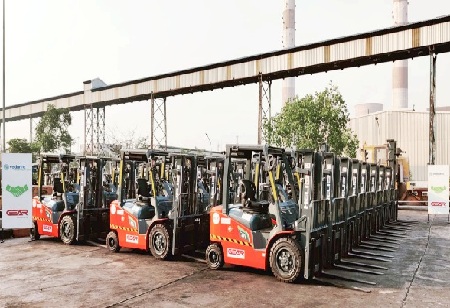 Vedanta commissions largest lithium-ion battery powered fleet of 27 forklifts