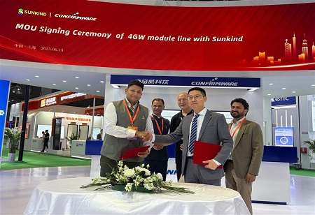 Sunkind Energy, ConfirmWare to set up 4GW solar module plant in India