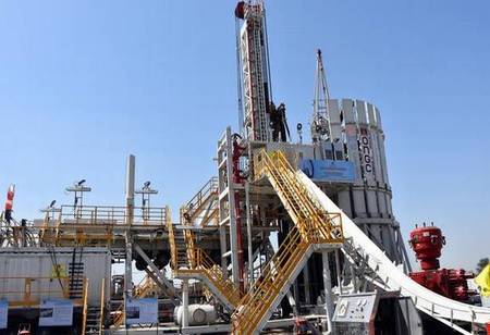 Megha Engineering's very first Make in India oil rig sets in operation