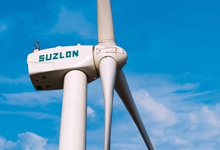 Suzlon received a project order for 201.6 MW of wind energy