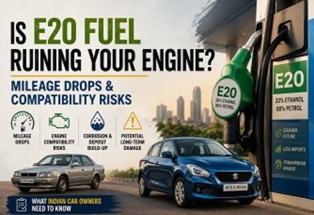 Is E20 Fuel Ruining Your Engine? Mileage Drops & Compatibility Risks