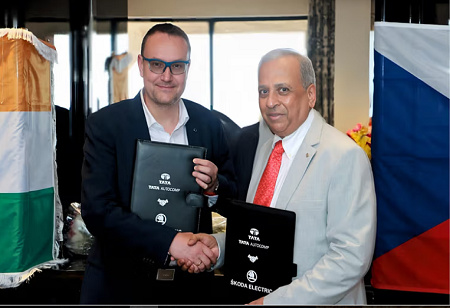 TATA AutoComp and Skoda Group Unite to Manufacture Rail Propulsion Systems