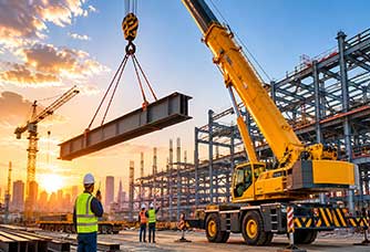 The Role of Heavy-Duty Cranes in Modern Steel and Infrastructure Proje The Role of Heavy-Duty Cranes in Modern Steel and Infrastructure Projects