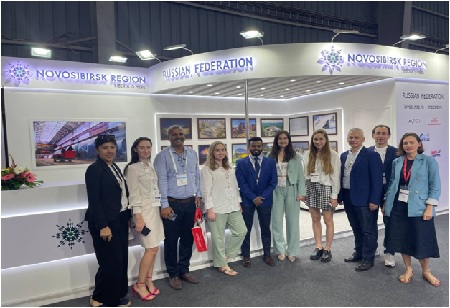 Logisticians from the Novosibirsk region demonstrated in India integrated transportation solutions