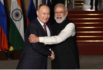 Putin and Modi 