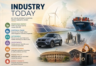 Industry Today: Renewables, Automobile, Manufacturing & Latest Updates, Industry Outlook