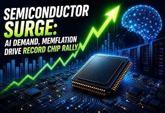 Semiconductor Surge: AI Demand, Memflation Drive Record Chip Rally