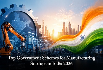 Top Government Schemes for Manufacturing Startups in India 2026