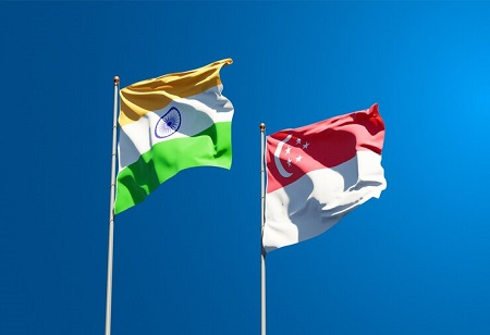 Singapore businesses, India green energy