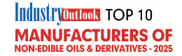 Top 10 Manufacturers Of Non-Edible Oils & Derivatives - 2025